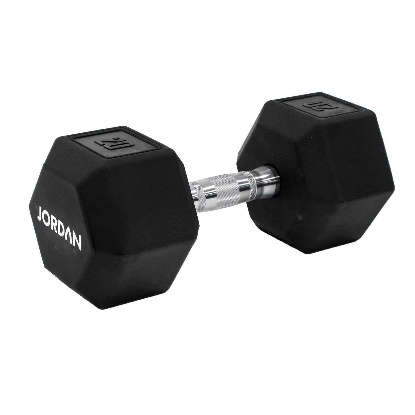 Jordan Hex Urethane Dumbbells (Pairs) Black