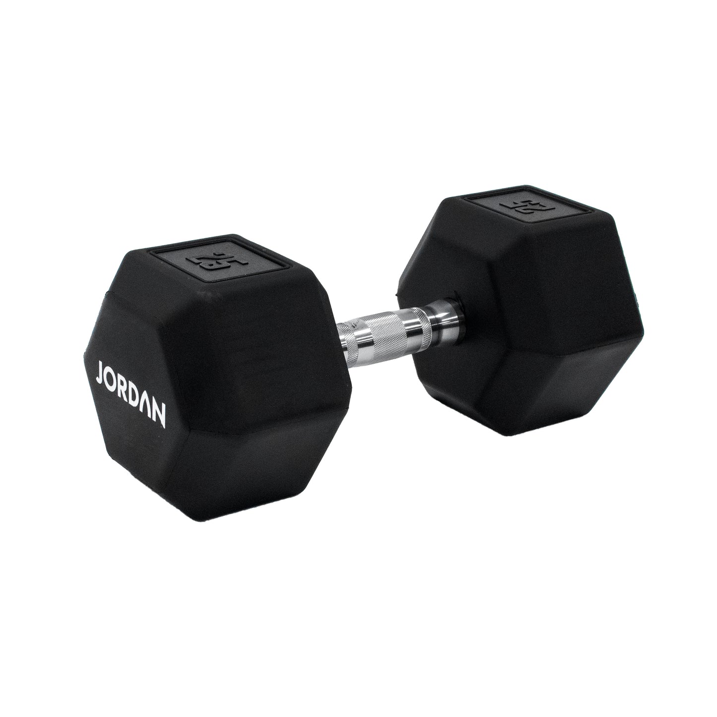 Jordan Hex Urethane Dumbbells (Pairs) Black