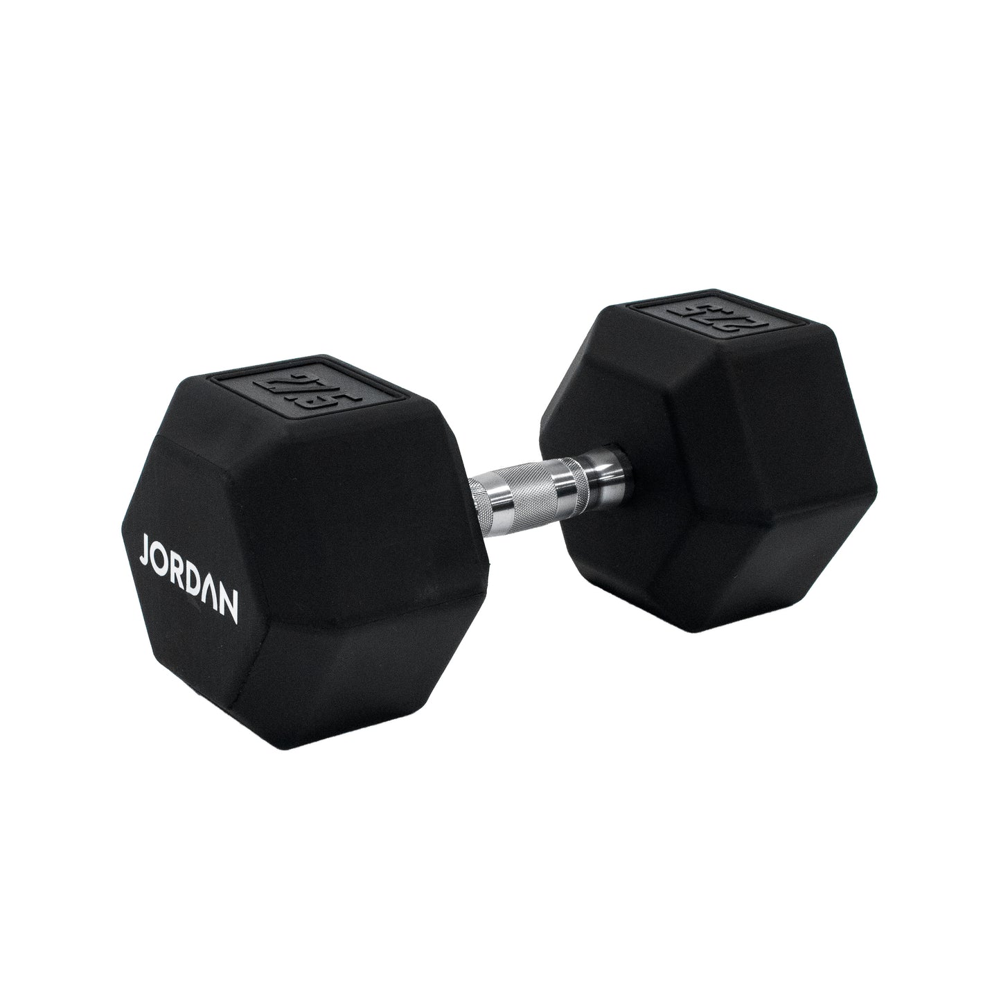 Jordan Hex Urethane Dumbbells (Pairs) Black