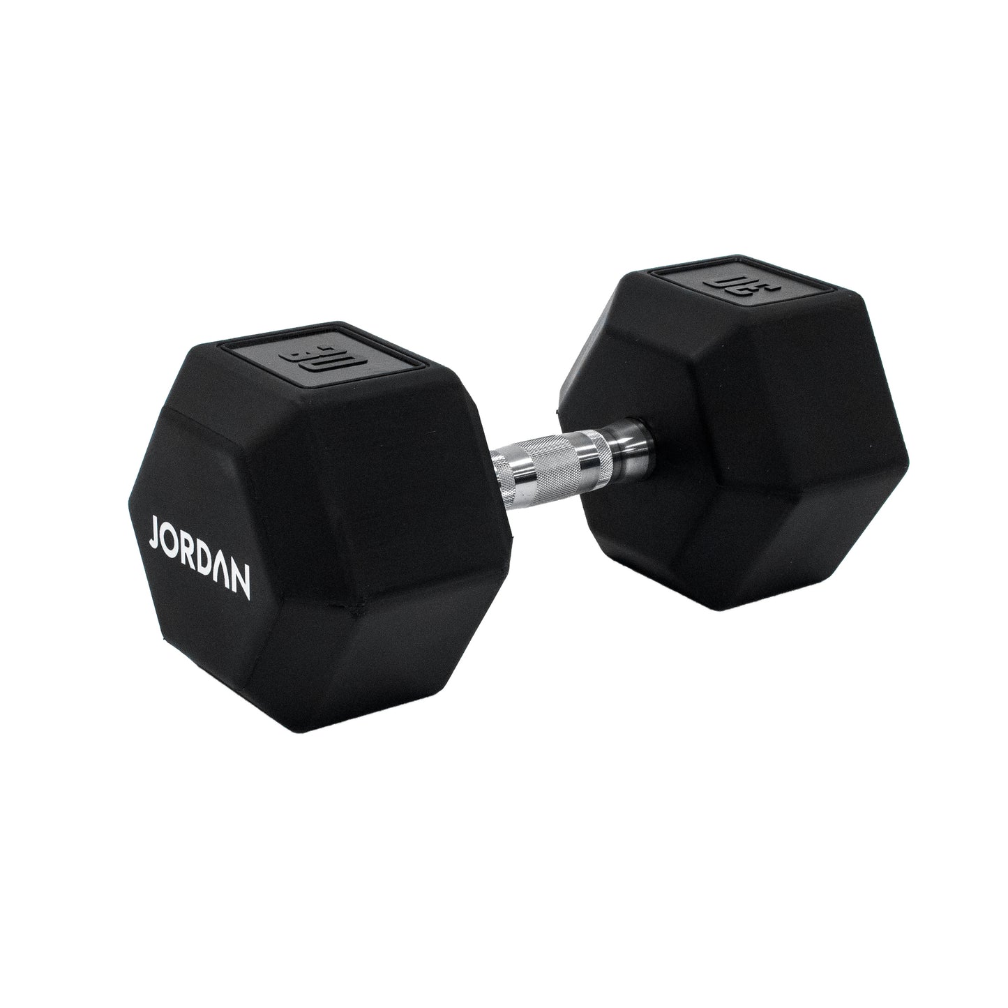 Jordan Hex Urethane Dumbbells (Pairs) Black