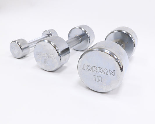 Jordan Chrome Dumbbells 1-20kg (Pairs)