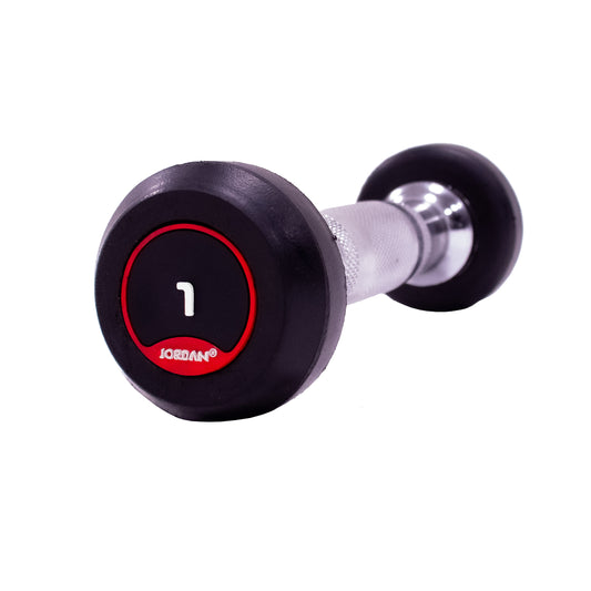 Jordan Rubber Dumbbells Red (Sets)