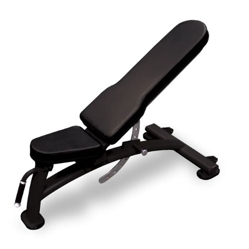 Jordan Adjustable Incline / Decline Bench (85° to -10°) Black / Grey