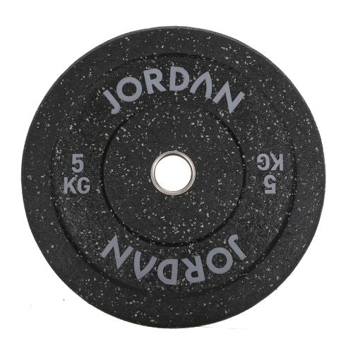 Jordan High-Grade Olympic Weight Plate 5-25kg Rubber Coloured Fleck