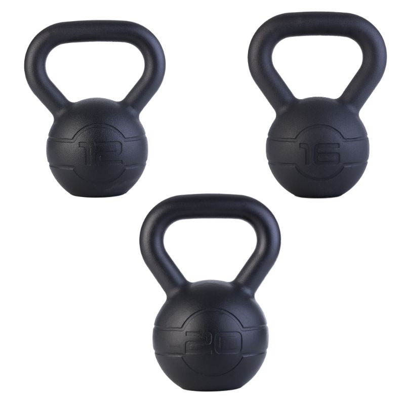 Jordan Kettlebell Cast Iron 4-40kg Black