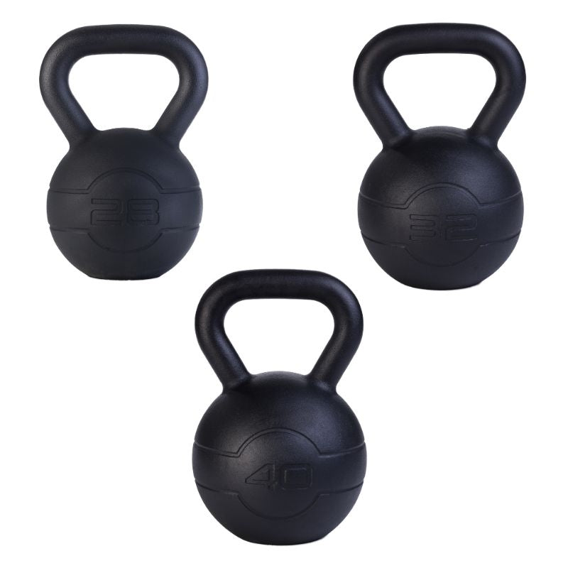 Jordan Kettlebell Cast Iron 4-40kg Black