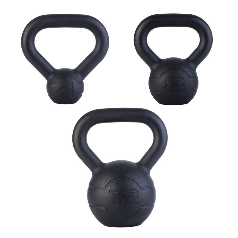 Jordan Kettlebell Cast Iron 4-40kg Black