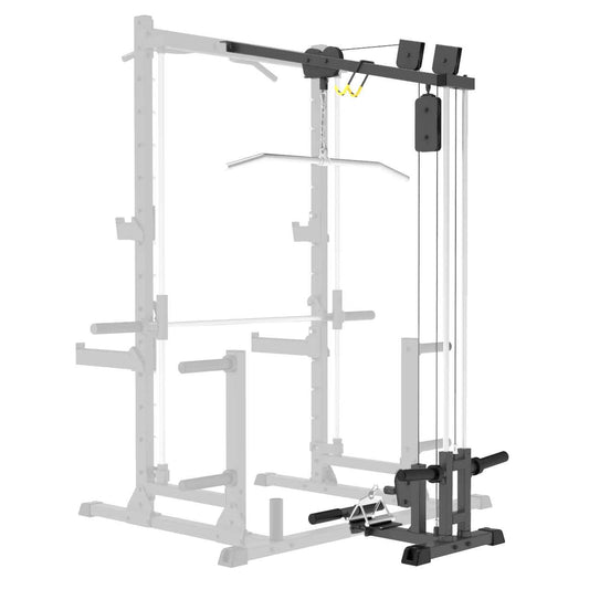 GymGear Pro Series Lat Pulldown / Row Attachment for Half Rack Smith Machine Plate Loaded