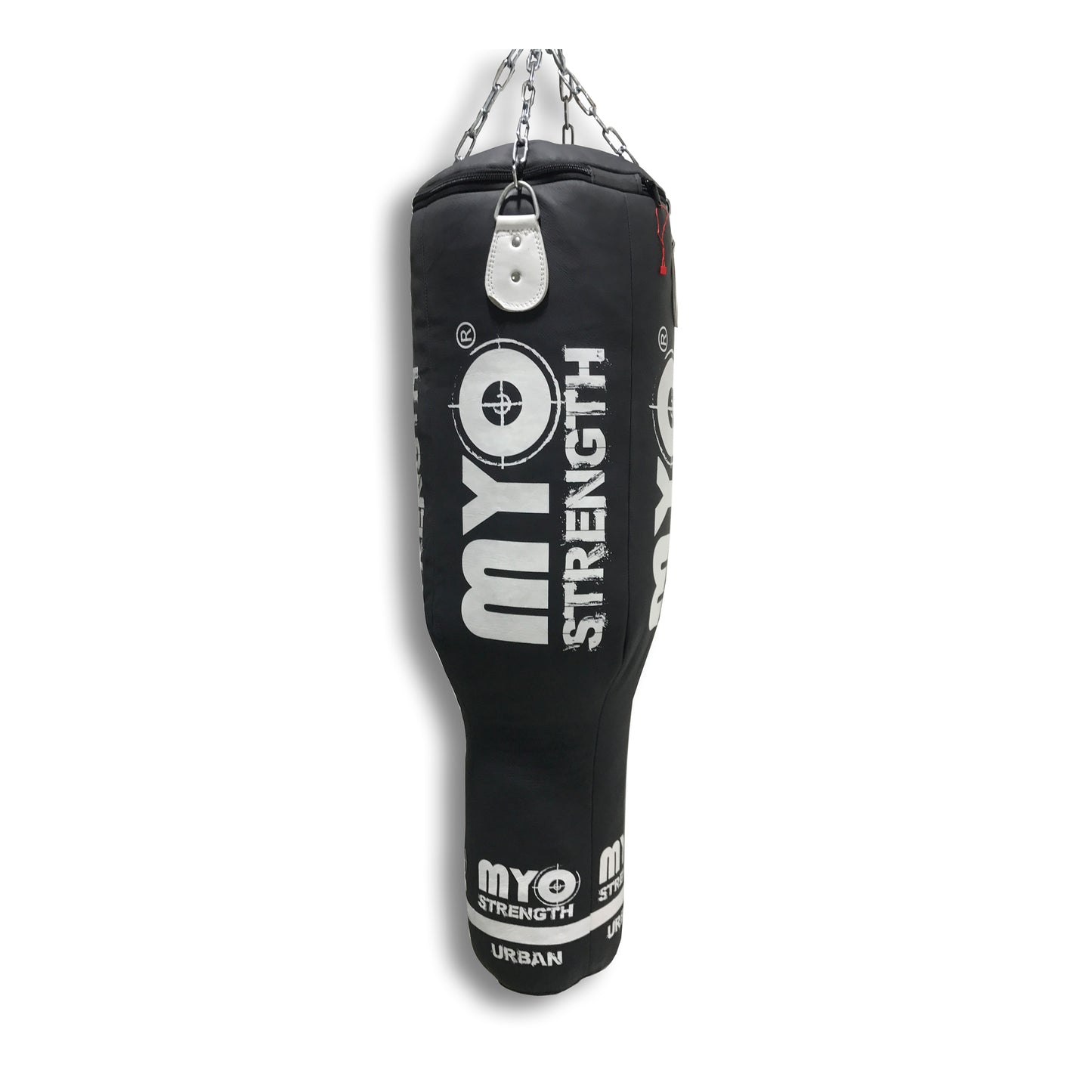 MYO Strength Angle Punch Bag 4ft Leather