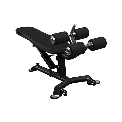 GymGear Elite Series Multi Abdominal Bench Black