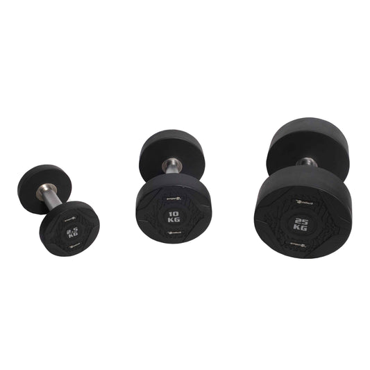 GymGear Pro Rubber Dumbbell Sets