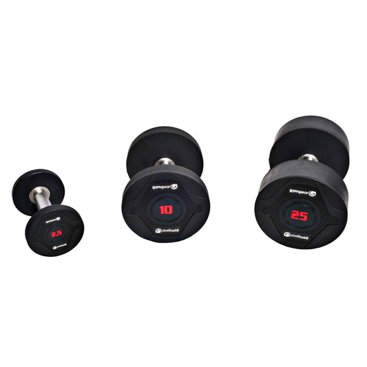 GymGear Pro Urethane Dumbbell Sets