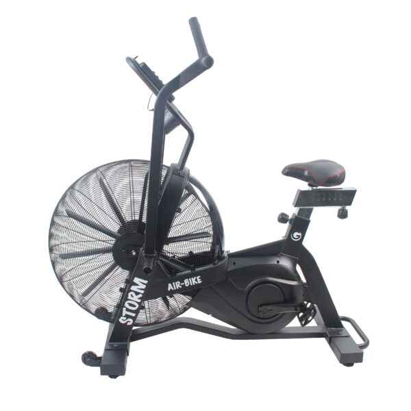 GymGear Storm Airbike Black Assault Bike