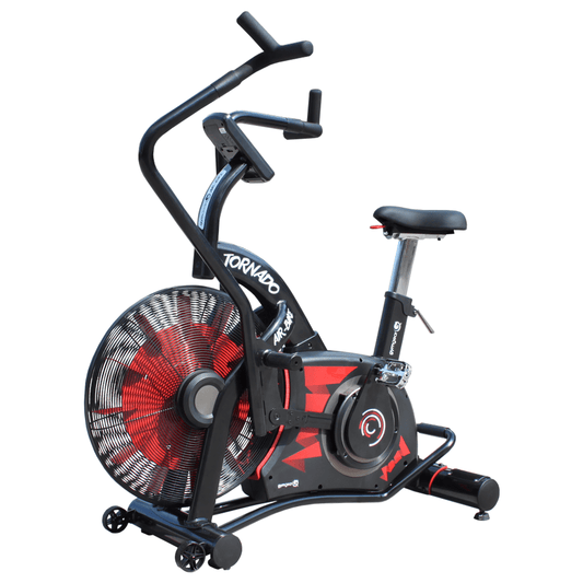 GymGear Tornado Airbike Red Assault Bike