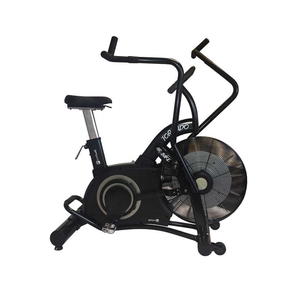 GymGear Tornado Airbike Black Assault Bike