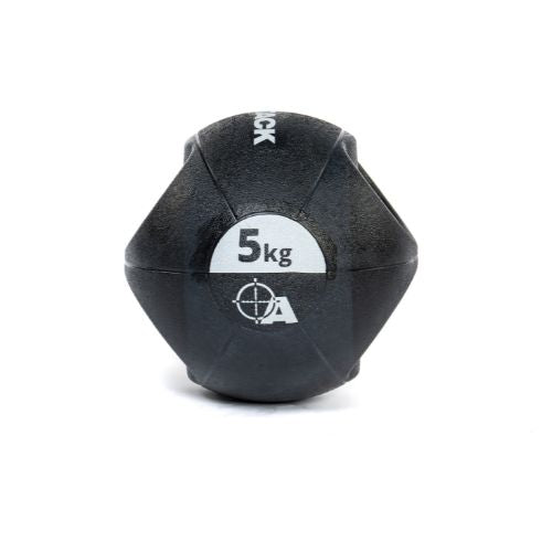 ATTACK Fitness Double Grip Medicine Balls Black 3-10kg