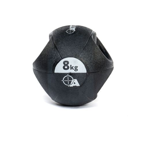 ATTACK Fitness Double Grip Medicine Balls Black 3-10kg