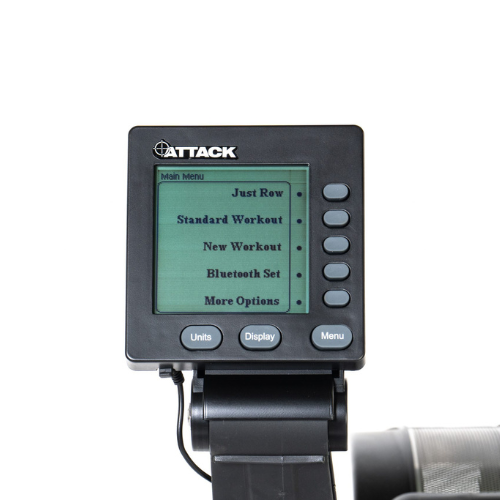 ATTACK Fitness Indoor Rowing Machine Black