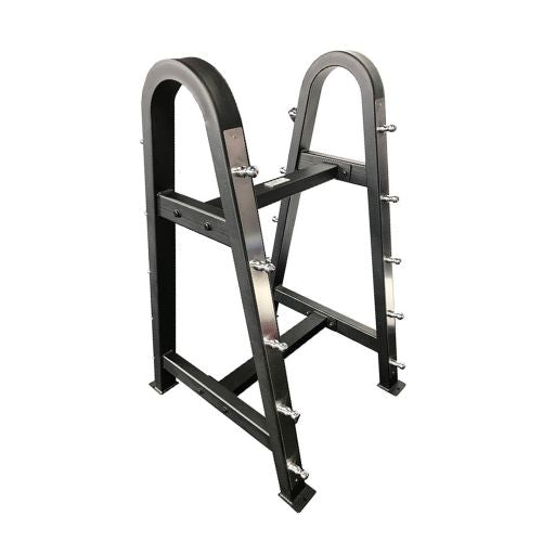 MYO Styrength Double Sided Barbell Rack 10 Bars Black