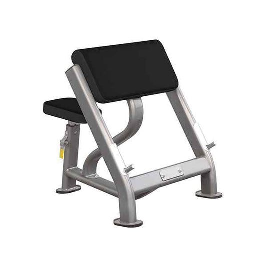 GymGear Elite Series Preacher Curl Silver