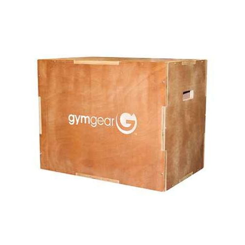 GymGear Wooden 3 in 1 Plyometric Box