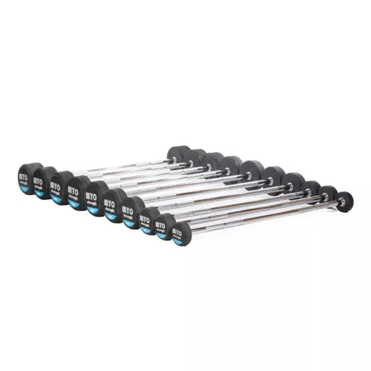 MYO Strength Rubber Straight Barbell